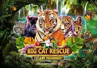 Big Cat Rescue Megaways thumbnail